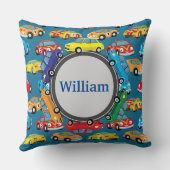 車のパーソナライズ クッション (裏面)