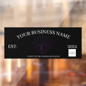 車のビジネス窓用ステッカー ウィンドウサイン (シート2)