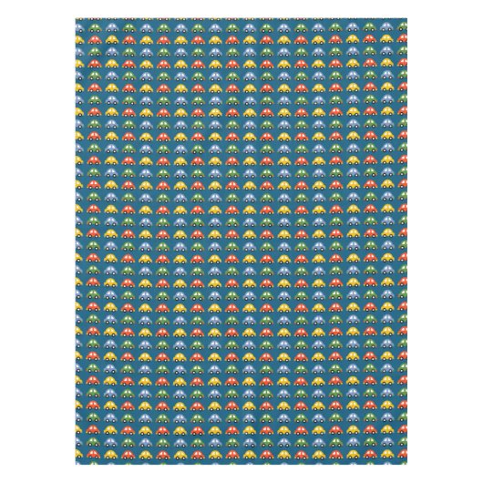 車のピクニック用テーブルクロス テーブルクロス (正面)