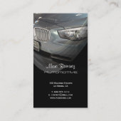車のフォト名刺 名刺 (裏面)