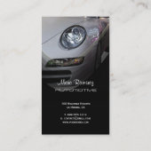 車のフォト名刺 名刺 (裏面)