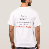 車のフォーラムのために余りにいけない Tシャツ (裏面)