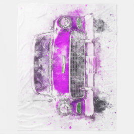 車のフリースブランケット フリースブランケット