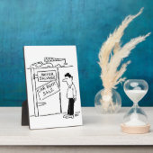 車のブレーカースクレーヤードカーブーツ販売。おもしろい フォトプラーク (側面)