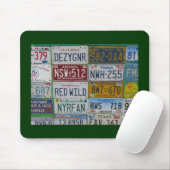 車のプレートマウスパッド マウスパッド (マウス)