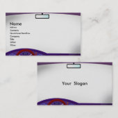 車のプロフィールカードの中 名刺 (正面/裏面)