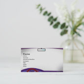 車のプロフィールカードの中 名刺 (スタンド正面)