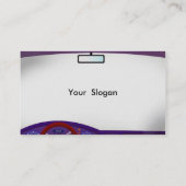 車のプロフィールカードの中 名刺 (裏面)