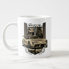 車のベクモダントルデザイン ジャンボコーヒーマグカップ