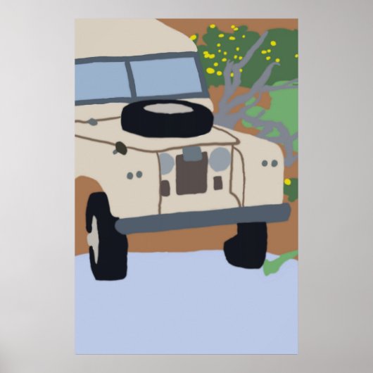 車のポスター ポスター (正面)