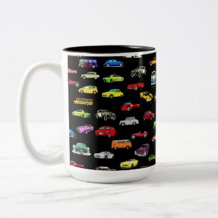 車のマグ ツートーンマグカップ