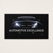 車のモダンお洒落名刺 (正面)