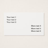 車のモダンお洒落名刺 (裏面)