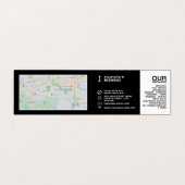 車のロお洒落ゴ、自動整備士と修理、詳細 名刺 (内部フラット)