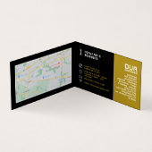 車のロゴ、自動車の整備士と修理、詳細 名刺 (内部)