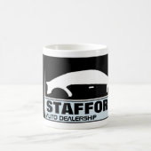 車のロゴ、自動車ディーラー広告ズ コーヒーマグカップ (中央)