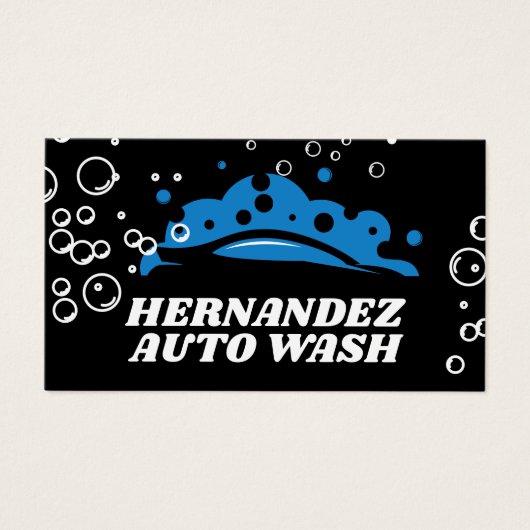 車のロゴSOAPバブル (正面)