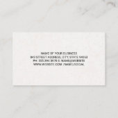 車のロ頭が切れるゴ | 販売員ディーラー 名刺 (裏面)