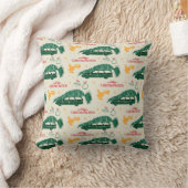 車の上のナショナルランポンクリスマスツリー クッション (ブランケット)