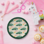 車の上のナショナルランポンクリスマスツリー ペーパープレート (パーティー)