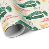 車の上のナショナルランポンクリスマスツリー ラッピングペーパー (ロールコーナー)