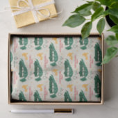 車の上のナショナルランポンクリスマスツリー 薄葉紙 (ギフト)