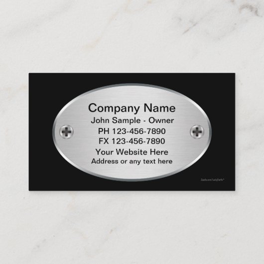 車の体修復名刺 名刺 (裏面)