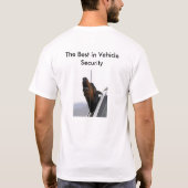 車の保証 Tシャツ (裏面)