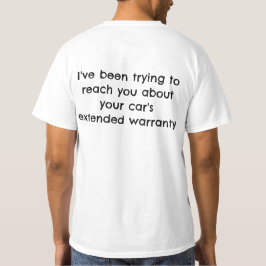 車の保証 Tシャツ