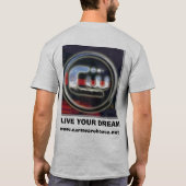 車の倉庫 Tシャツ (裏面)