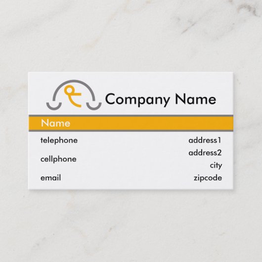 車の名刺のデザイン 名刺 (正面)