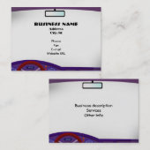 車の名刺の中 名刺 (正面/裏面)