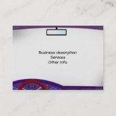 車の名刺の中 名刺 (裏面)