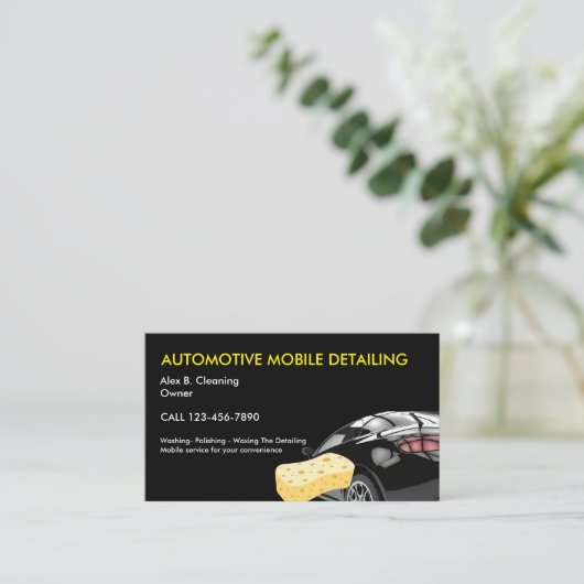 車の名刺の詳細 名刺 (スタンド正面)