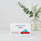 車の名刺 名刺 (スタンド正面)