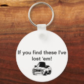 車の失った鍵 キーホルダー (正面)