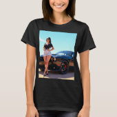 車の女 Tシャツ (正面)