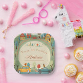 車の子供の誕生日 ペーパープレート (パーティー)