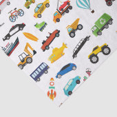 車の子供を動かす小さな男の子 薄葉紙 (詳細)