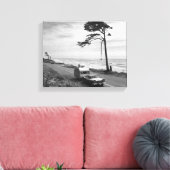 車の引き上げトレーラー キャンバスプリント (インサイチュ (リビング))