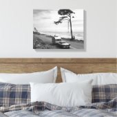 車の引き上げトレーラー キャンバスプリント (インサイチュ (寝室))