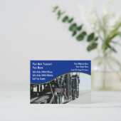 車の急使の輸送の名刺 名刺 (スタンド正面)