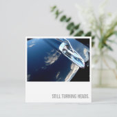 車の恋人の第50誕生日-回転頭部 招待状 (スタンド正面)