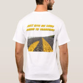 車の恋人 Tシャツ (裏面)