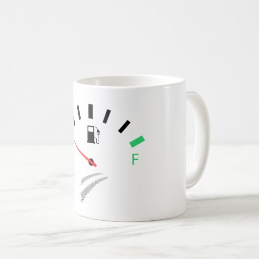 車の愛おもしろい者コーヒーカップギフト コーヒーマグカップ (正面右)