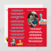 車の愛するパパの男の子のためのパパ編集可能かわいい サンキューカード (正面/裏面)