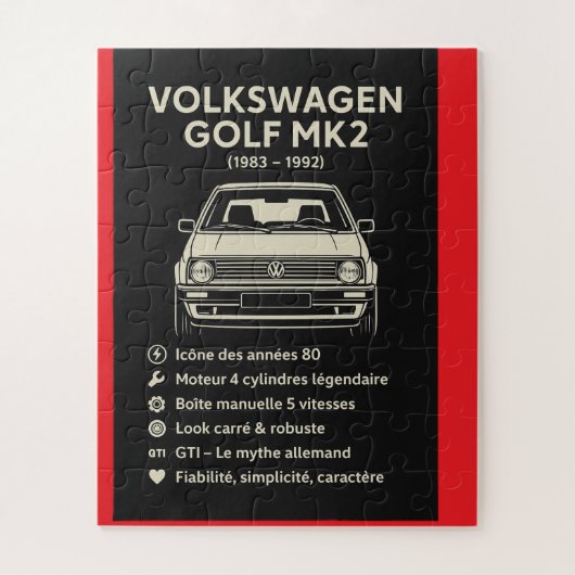 車の愛パズル ジグソーパズル (縦)