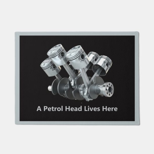 車の愛好家のドアマット ドアマット (正面)