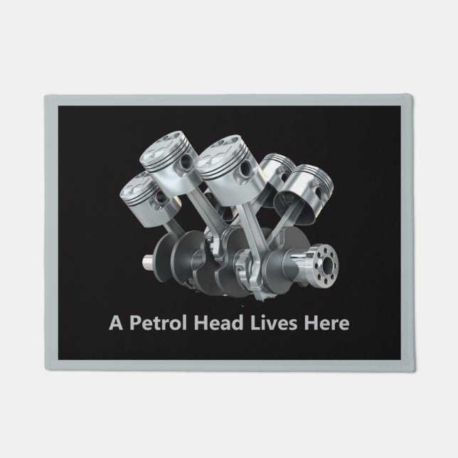 車の愛好家のドアマット ドアマット (正面)