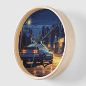 車の愛好家 壁時計 (傾斜)